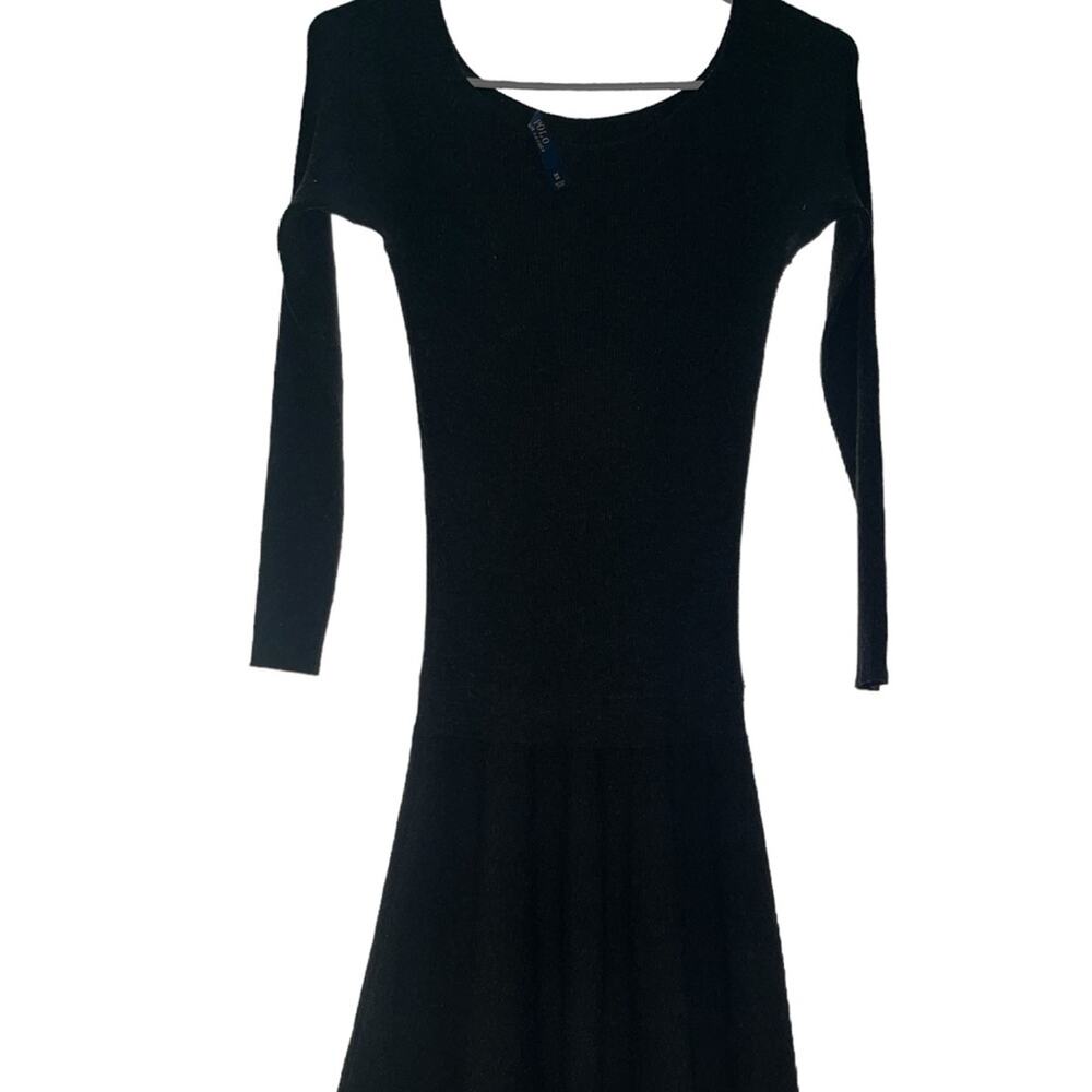 POLO Ralph Lauren Grey Knit Sweater Dress Size XS